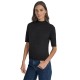 блуза,мъжки,пуловери,дамски,пуловери,dkny,dj4r0451,short,sleeve,sweater,black,(black,black)