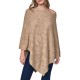 дамски,плетени,дрехи,dkny,dj6r0982,poncho,brown,(travertine)