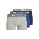 боксерки,мъжко,бельо,jack,&,jones,steven,trunks,boxers,3,units,multicolor,(light,grey,melange,sodalite,blue,sky,captain)