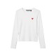 тениска,мъжки,тениски,дамски,тениски,vero,moda,chloe,long,sleeve,t,shirt,white,(snow,white,red,heart,embroidery)