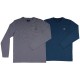 тениска,мъжки,тениски,дамски,тениски,the,time,of,bocha,ri1clogo,long,sleeve,t,shirt,2,units,blue,grey,(pearl,denim)