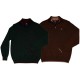 блуза,мъжки,пуловери,дамски,пуловери,the,time,of,bocha,ri1jcrema,half,zip,sweater,2,units,green,brown,(green,bottle,brown)