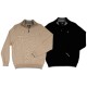 блуза,мъжки,пуловери,дамски,пуловери,the,time,of,bocha,ri1jcrema,half,zip,sweater,2,units,beige,black,(sand,black)