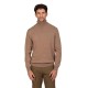 блуза,мъжки,пуловери,дамски,пуловери,the,time,of,bocha,ri1jvuelto,high,neck,sweater,brown,(camel)