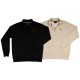 блуза,мъжки,пуловери,the,time,of,bocha,ri1s02,half,zip,sweatshirt,2,units,beige,black,(black,beige)