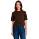 риза,с,къс,ръкав,дамски,блузи,tom,tailor,1052683,short,sleeve,sweatshirt,brown,(cool,dark,brown,melange)