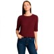 риза,с,къс,ръкав,дамски,блузи,tom,tailor,1052767,short,sleeve,sweatshirt,red,(preppy,plum)