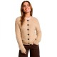 жилетка,мъжки,пуловери,дамски,пуловери,tom,tailor,1052801,cardigan,beige,(gravel,beige,melange)