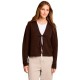 жилетка,мъжки,пуловери,дамски,пуловери,tom,tailor,1053343,cardigan,brown,(cool,dark,brown,melange)