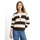 жилетка,мъжки,пуловери,дамски,пуловери,tom,tailor,1053483,cardigan,brown,(big,brown,white,stripe)