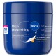 хигиена,тяло,nivea,rich,nourishing,body,and,hair,lotion,400,ml,clear,(dark,blue,white)