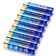 батерии,aigostar,b20107qt8,alkaline,battery,golden,(blue,yellow)