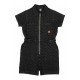 гащеризон,дамски,гащеризони,santa,cruz,line,up,utility,short,sleeve,jumpsuit,black,(black,wash,check)
