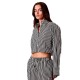 тениска,дамски,пижами,calvin,klein,lv00qs7605,long,sleeve,pyjama,t,shirt,grey,(penny,stripe,black)