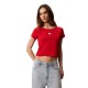 бебешка,тениска,мъжки,тениски,дамски,тениски,calvin,klein,jeans,essentials,baby,short,sleeve,t,shirt,red,(aged,redwood)