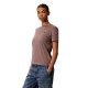 тениска,мъжки,тениски,дамски,тениски,calvin,klein,jeans,lv047b224g,short,sleeve,t,shirt,brown,(iron)