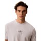 тениска,мъжки,тениски,дамски,тениски,calvin,klein,jeans,lv04rb866g,short,sleeve,t,shirt,beige,(marble,gray)