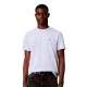 тениска,мъжки,тениски,дамски,тениски,calvin,klein,jeans,lv14rd254g,short,sleeve,t,shirt,white,(breezy,blue)