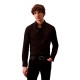 риза,с,дълъг,ръкав,дамски,ризи,мъжки,ризи,calvin,klein,solid,stretch,slim,fit,long,sleeve,shirt,refurbished,black,(black)