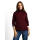 блуза,мъжки,пуловери,дамски,пуловери,tom,tailor,1053391,sweater,preppy,plum,melange