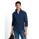 блуза,мъжки,пуловери,дамски,пуловери,tom,tailor,1054127,full,zip,sweatshirt,dark,duck,blue,melange
