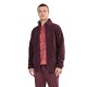 яке,мъжки,якета,дамски,якета,и,палта,gisela,funnel,neck,jacket,purple,(maroon)