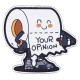 други,аксесоари,elitex,training,your,opinion,patch,silver,(multicolor)