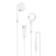 слушалки,слушалки,techancy,tm05625,usb,c,earphones,silver,(white)