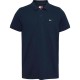дънки,дамски,блузи,с,яка,мъжки,блузи,с,яка,tommy,jeans,placket,slim,fit,short,sleeve,polo,refurbished,blue,(dark,night,navy)