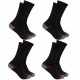 чорапи,kirkjubØur®,climb,outdoor,hiking,socks,4,pairs,red