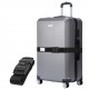куфар,vertical,studio,bergen,28,suitcase,gray,incl.,free,luggage,strap