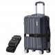 куфар,vertical,studio,silkström,20,hand,luggage,suitcase,black,incl.,free,luggage,strap