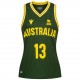дамска,фланелка,баскетболни,потници,australia,basketball,macron,#13,magbegor,women,jersey