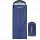 kirkjubØur®,søvn,outdoor,sleeping,bag,220,x,75,cm,15,°c,navy
