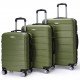 куфар,vertical,studio,trelleborg,20,24,28,suitcase,set,of,3,dark,green