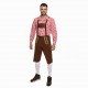 мъжки,комплект,мъжки,панталони,traditional,costume,set,men,oktoberfest,costume,miesepeter®,red