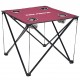 kirkjubØur®,solkatt,foldable,camping,table,wine,red
