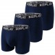 мъжки,боксерки,мъжко,бельо,replay,basic,cuff,logo,men,boxer,shorts,pack,of,3
