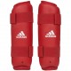 adidas,karate,shin,guards,red