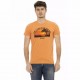 тениска,мъжки,тениски,trussardi,action,men,wild,side,t,shirt,orange