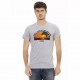 тениска,мъжки,тениски,trussardi,action,men,wild,side,t,shirt,gray