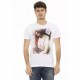 тениска,мъжки,тениски,trussardi,action,men,t,shirt,white