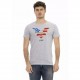 тениска,мъжки,тениски,trussardi,action,men,usa,t,shirt,gray