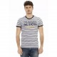 тениска,мъжки,тениски,trussardi,action,men,t,shirt,gray,navy