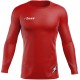 мъжки,облекла,за,бягане,zeus,fisiko,baselayer,top,long,sleeved,compression,shirt,red
