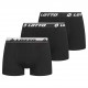 мъжки,боксерки,мъжко,бельо,lotto,retro,men,boxer,shorts,pack,of,3,black