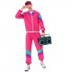 анцуг,maaskantje,robby,retro,90s,tracksuit,pink,costume