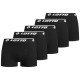 мъжки,боксерки,мъжко,бельо,lotto,retro,men,boxer,shorts,pack,of,5,black