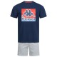 пижама,мъжко,бельо,kappa,men,short,sleeve,pyjamas,2,piece,set