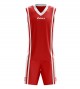 къси,панталони,детски,потници,баскетболни,потници,zeus,kit,bozo,basketball,jersey,+,shorts,2,pcs.,rosso,bianco